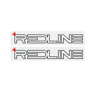 Redline - 1985 Fork decals - White Red - Old school bmx - Picture 1 of 1