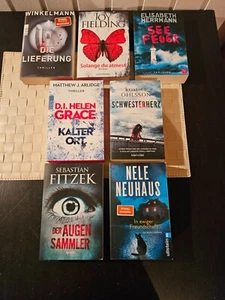 Bücher Paket - Krimi / Thriller - Fitzek, Neuhaus, Fielding usw - Bild 1 von 9