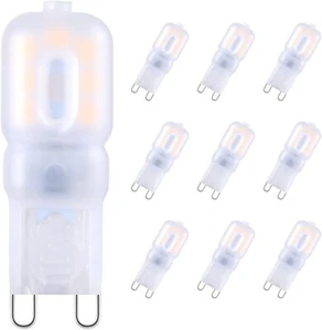 tkhetiana G9 LED Bulb 2.5W 250Lm 3000K Warm White Pack of 10 - Picture 1 of 3