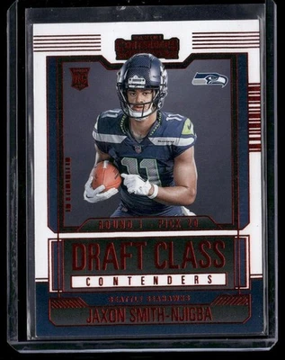 2023 Panini Contenders #13 Jaxon Smith-Njigba Draft Class Contenders Red - Image 1 of 2