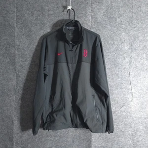 Nike Dri-FIT Boston Red Sox Full Zip Jacket Mens Size Medium MLB Baseball Sport - Picture 1 of 13