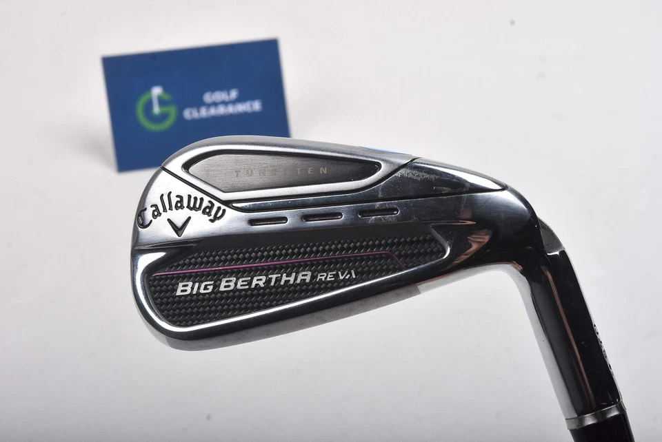 Callaway Big Bertha Reva #7 Iron / Ladies Flex Helium Shaft / STD / Demo - Image 1 of 4
