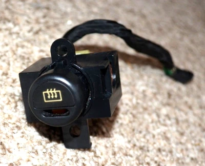 1985 1986 1987 1988 1989 TOYOTA MR2 DEFROST DEFOG SWITCH AUTHENTIC USED Foto 1 de 4