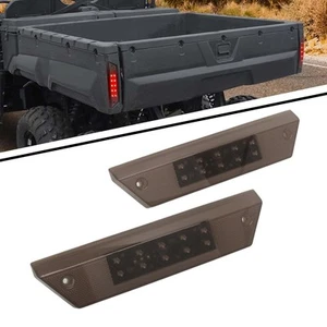 Smoke Rear LED Tail Lights Brake Lamps Cover For 650 Voyageur XC 155/600 Pro-S - Picture 1 of 19