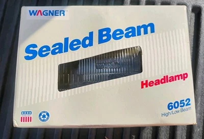 Wagner 6052 haz sellado faro luz bombilla haz alto bajo Foto 1 de 4