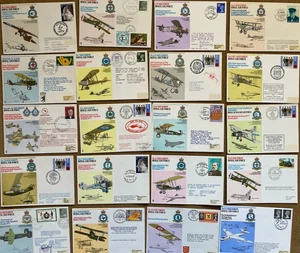 20 RAF Covers, All Flown With Info Cards - Royal Air Force Squadrons (Set Eight) - Picture 1 of 7