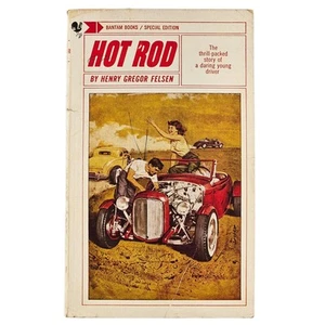 Hot Rod von Henry Gregor Felsen 1966 Vintage Racing Taschenbuch Klassiker Roman - Bild 1 von 4