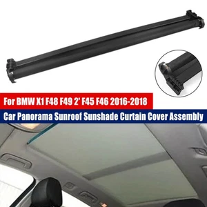 para 16-18 BMW 2 F45 F46 X1 F48 techo panorámico parasol persiana eléctrica gris - Imagen 1 de 18