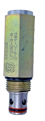 Sauer Danfoss CP200-3-B-0-F-C-180 Direct Acting Hydraulic Relief Valve - Image 1 of 3