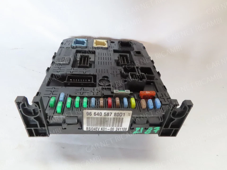 966405878001 CENTRALINA BSI BODY COMPUTER VALEO BSI EV04-K01 CITROEN PEUGEOT 308 - Immagine 1 di 4
