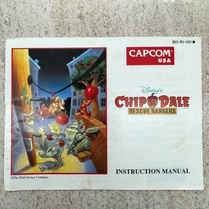 Chip N Dale Rescue Rangers NES-RU-USA (Nintendo NES) - NUR Anleitung - Top - Bild 1 von 5