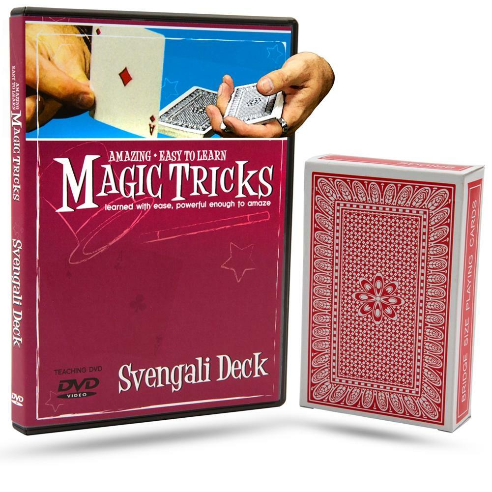 Jeux de Cartes - Bicycle Svengali Deck Red (Queen of Hearts) - Trick