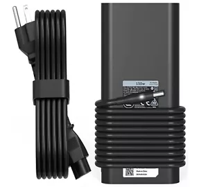Genuine Dell 130W SMALL TIP (4.5mm) AC Adapter Charger for XPS Precision etc - Picture 1 of 2