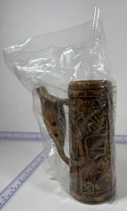 Animal Kingdom Tiki Ocarina Trinkbecher (mit Flöte) Walt Disney World Parks RAR - Bild 1 von 5