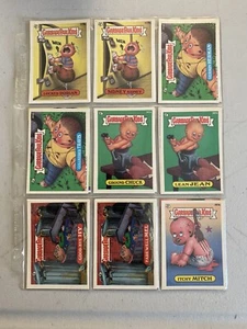 1987 Garbage Pail Kinder OS10 Original Serie 10 komplett 78 Karten Set - Bild 1 von 8