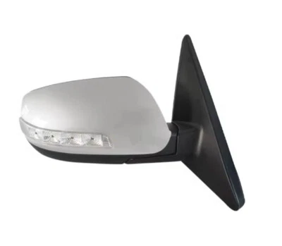 Conjunto de espejo retrovisor lateral derecho plateado para Kia Sorento XM SUV 2009-2014 9 pines Foto 1 de 3