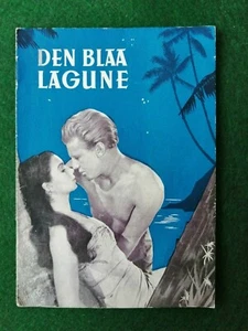 Danish Film Program "The Blue Lagoon" Jean Simmons.Donald Houston. - Bild 1 von 7