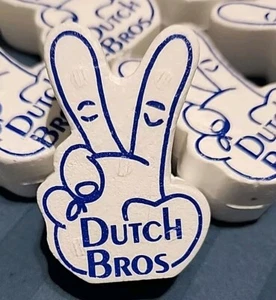 Dutch Bros Coffee Peace Hand Styrofoam Antenna Topper Car SUV Truck Van - Picture 1 of 8