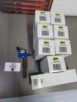 ACCEL 140033EB-8 SuperCoil 2009-2014 4.6L/5.4L/6.8L 3-Valve Blue 8 Pack - Image 1 of 4