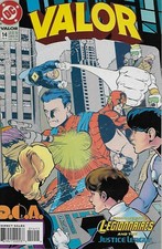 Valor No. 14/1993 Legionnaires & Justice League/Mark Woods & Colleen Doran