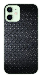 Coque en silicone imprimée compatible Apple iPhone 12 Mini Texture metal - Picture 1 of 3