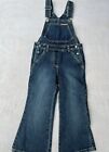 Mini Minors Overalls Sz 4 Vintage Denim 90s 1990s New With Tags Flared Legs
