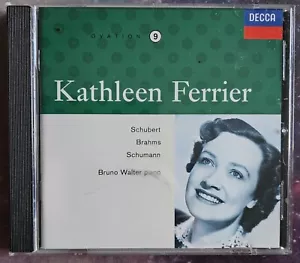 Kathleen Ferrier Sings Schubert, Brahms & Schumann CD (1992) - Picture 1 of 12