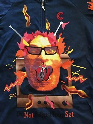 Camiseta deportiva de ciclismo Cannondale The Fat Tire Journal de colección, azul, talla XL Foto 1 de 4