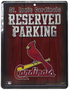 MLB St. Louis Cardinals Parking Sign - Picture 1 of 1