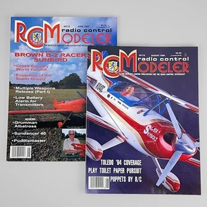Ancien magazine de publication RC Modeler août 1994 et juin 1995 - Photo 1/9