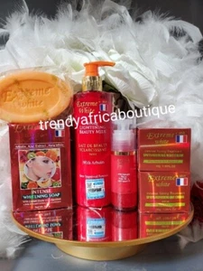 5pcs. Extreme White Body Milk, Serum,soap, Day & Night 2 Face Cream ๐ - Picture 1 of 9