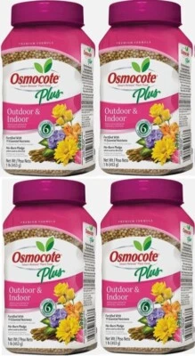 Alimento vegetal inteligente de liberación interior/salida Osmocote Plus 2345212 1 lb 15-9-12 - Paquete de 4 Foto 1 de 4