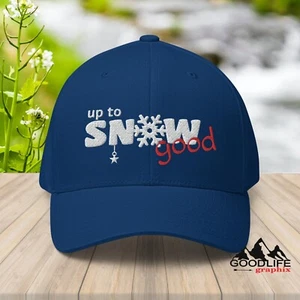 Gorra de béisbol ajustada hasta la nieve buena Navidad para hombre mujer - Imagen 1 de 25