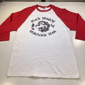 NEW BLACK DRAGON DEMOLITION TEAM LAS VEGAS LONG SLEEVE JERSEY TEE T SHIRT Mens M - Picture 1 of 3