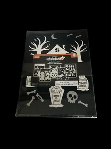 Halloween Samt gruselig Poster Kinder Handwerk 12 Stck. 9 x 12 Zoll - Bild 1 von 3