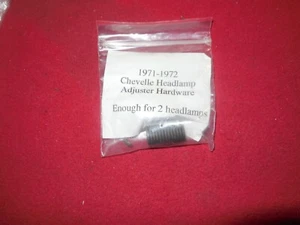 New 1971 - 1972 Chevrolet Chevelle Malibu El Camino headlight adjustment springs - Picture 1 of 2