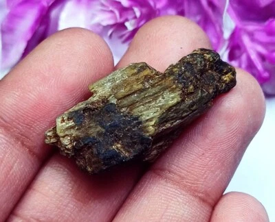 Piedra preciosa suelta de 22,00 quilates 100 % natural crisoberilo ojo de gato áspera con regalo gratis Foto 1 de 4