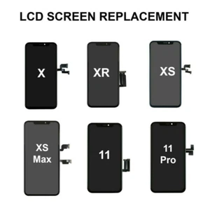 For iPhone 14 13 12 XS Max 11 Pro LCD Display Touch Screen Digitizer Replacement - Picture 1 of 13