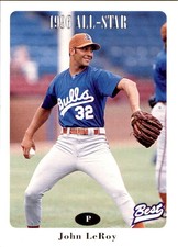 1996 Carolina League All-Stars 2 Best #7 John LeRoy Bellevue Washington WA Card