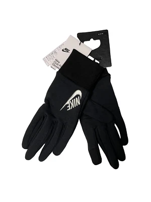 Nike Gloves Womens Medium Club Fleece Touchscreen Compatible Black - Image 1 of 4