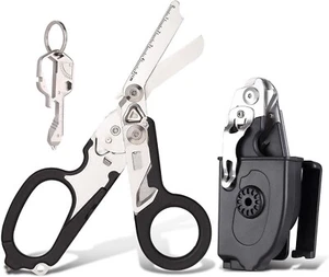 Forbici cesoie di emergenza Tijeras Raptor salvataggio emergenza in acciaio inox 6 in 1 - Foto 1 di 14