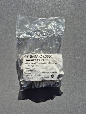 Brand New Commscope Systemax 860574797 Termination Manager Bag of 28 - Image 1 of 3