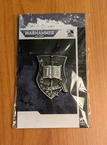 Grey Knights chapter icon pin badge warhammer 40k starforged space marines - Picture 1 of 1