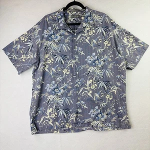 Daniel Cremieux Floral Hawaiian Shirt Mens XL Tropical Button Up Short Sleeve - Picture 1 of 7