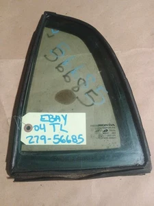 2004-2005 ACURA TL Left Rear Vent Glass/window 3.2L Oem - Picture 1 of 3