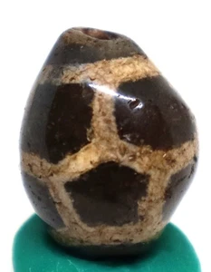 Nepali Tibet Bhutan Himalaya Tian Zhu Phum Dzi Zee Agate Talisman Lucky Old Bead - Picture 1 of 7