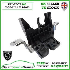 OE NEW PEUGEOT TAILGATE BOOT LID LOCK CATCH (NON-KEYLESS ENTRY TYPE) 2015-2021 - Picture 1 of 3