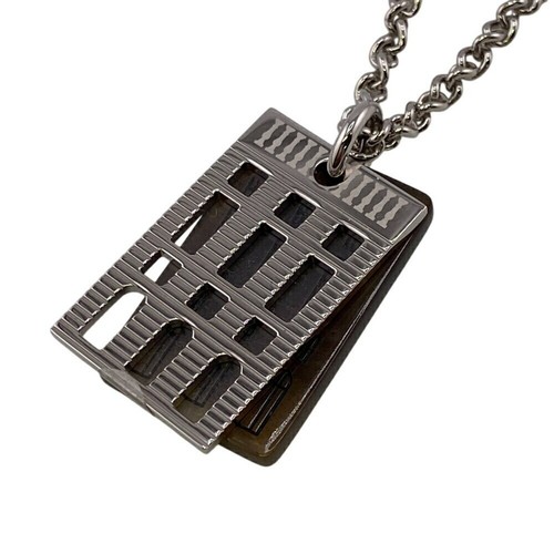 HERMÈS Collana HERMES Hermes Van Quatre Faubourg catena alta argento GZl16z9w