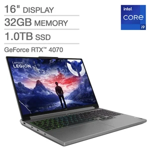 Lenovo LEGION 5i Laptop i9-14900HX 32GB 1TB SSD 16" 2K 165Hz RTX 4070 W11 - Picture 1 of 6