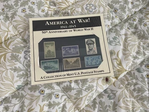 USPS 50 Aniversario Segunda Guerra Mundial Colección de Sellos Conmemorativos Juego Completo de Sellos Nuevo - Imagen 1 de 1